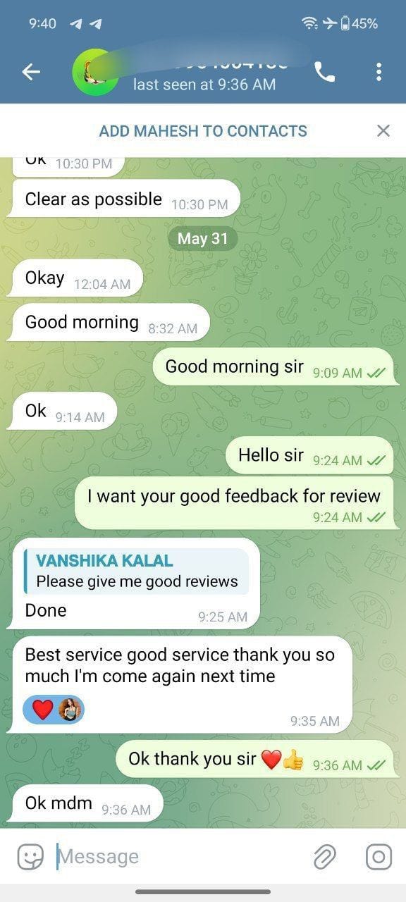 Client Review 8